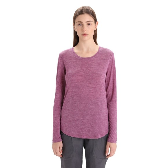 Icebreaker merino sphere II long sleeve t-shirt Womens size large - Picture 1 of 9
